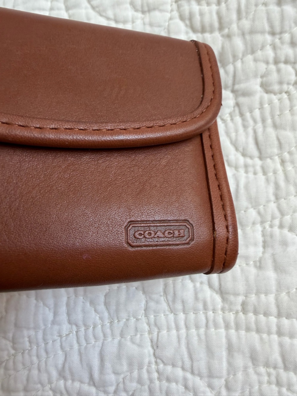 Coach Vintage Multifunction Wallet British Tan - Picture 6 of 10